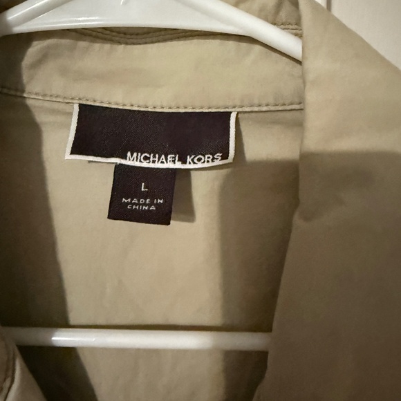 Large Michael Kors Tan Jacket Large - Picture 1 of 6
